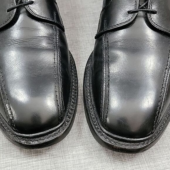 Allen Edmonds Hillcrest Oxford Shoes 9 D Black  Leather 5904 Lace Up Derby main image 8
